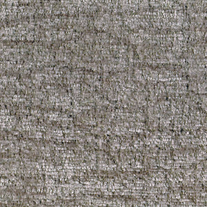A close-up of a textured gray fabric with a woven pattern, reminiscent of the luxurious upholstery on the Golden Tech PR766 Relaxer MaxiComfort Recliner With Lift Assist - Small. The material appears soft and tightly woven, with lighter and darker gray threads for a subtle speckled effect.