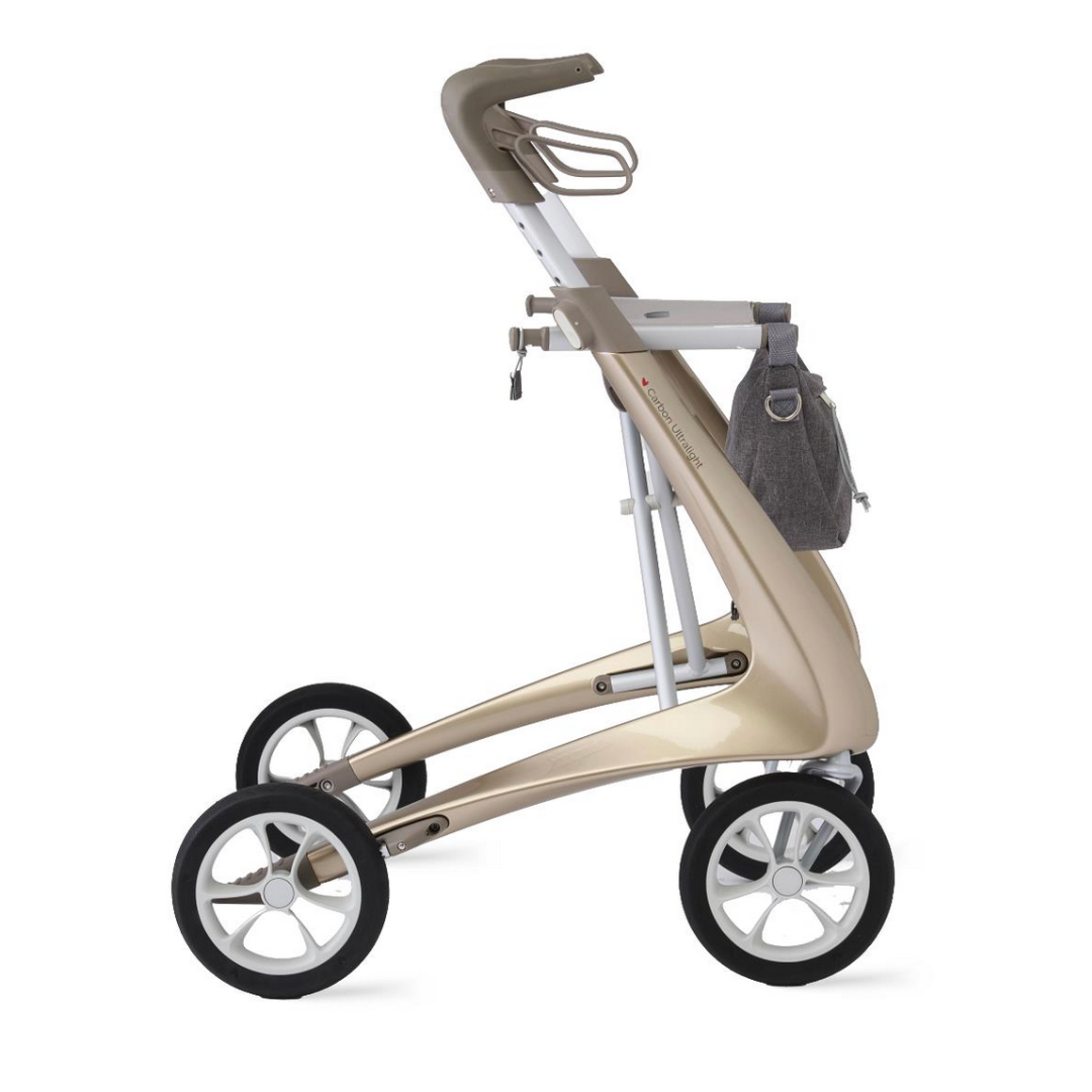 ByACRE Ultralight Carbon Fiber Rollator - 10.6 lbs