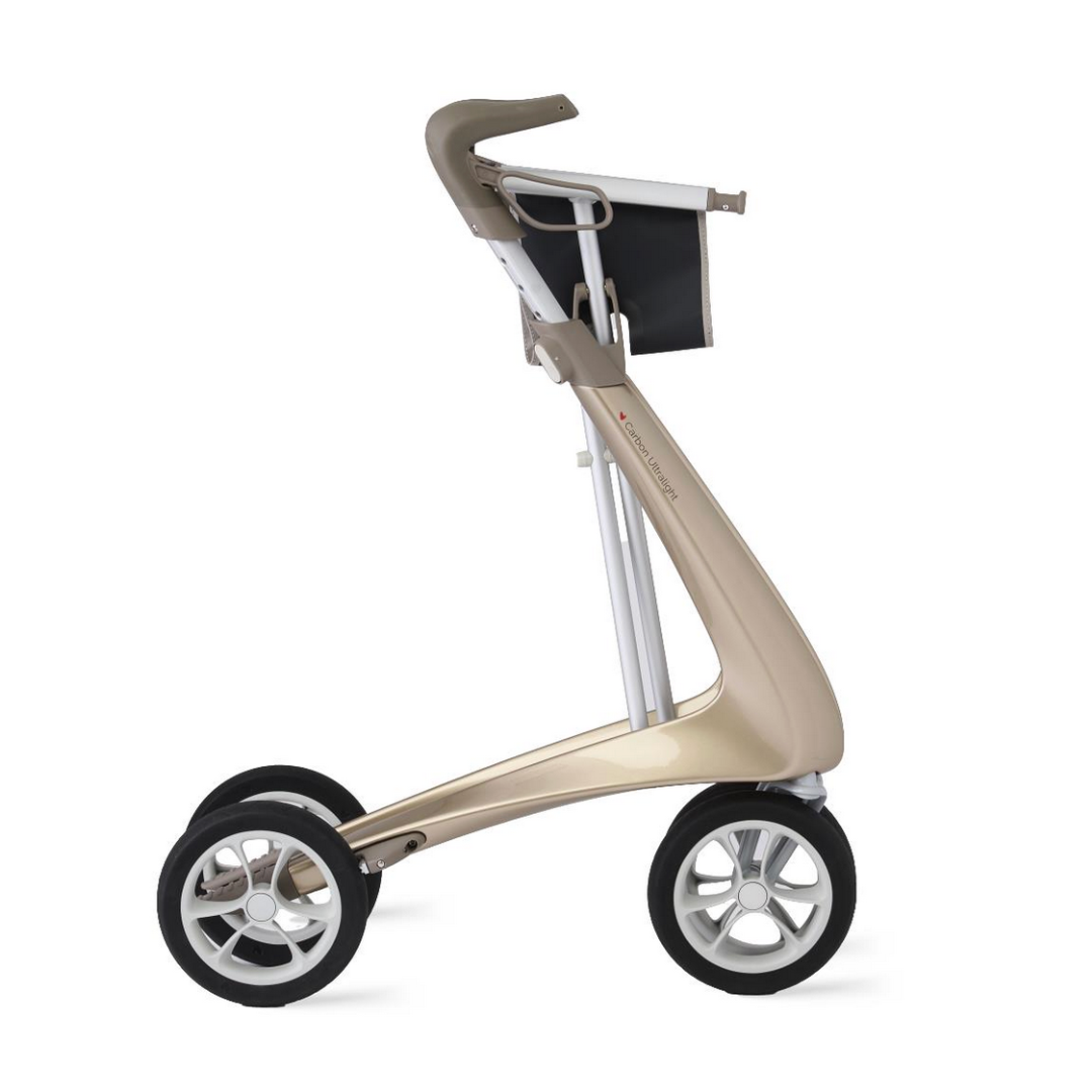 ByACRE Ultralight Carbon Fiber Rollator - 10.6 lbs