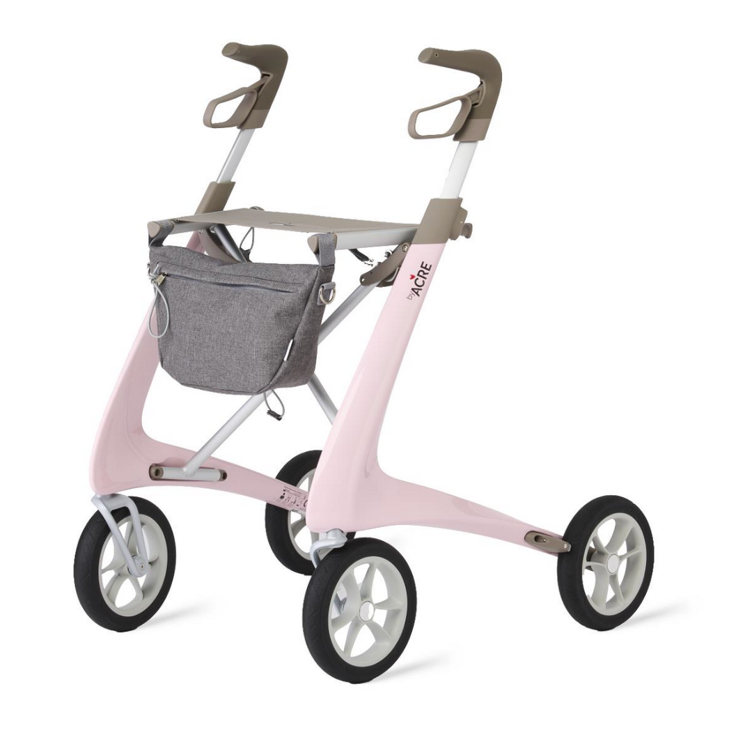 ByACRE Ultralight Carbon Fiber Rollator - 10.6 lbs