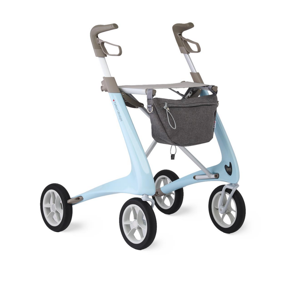 ByACRE Ultralight Carbon Fiber Rollator - 10.6 lbs