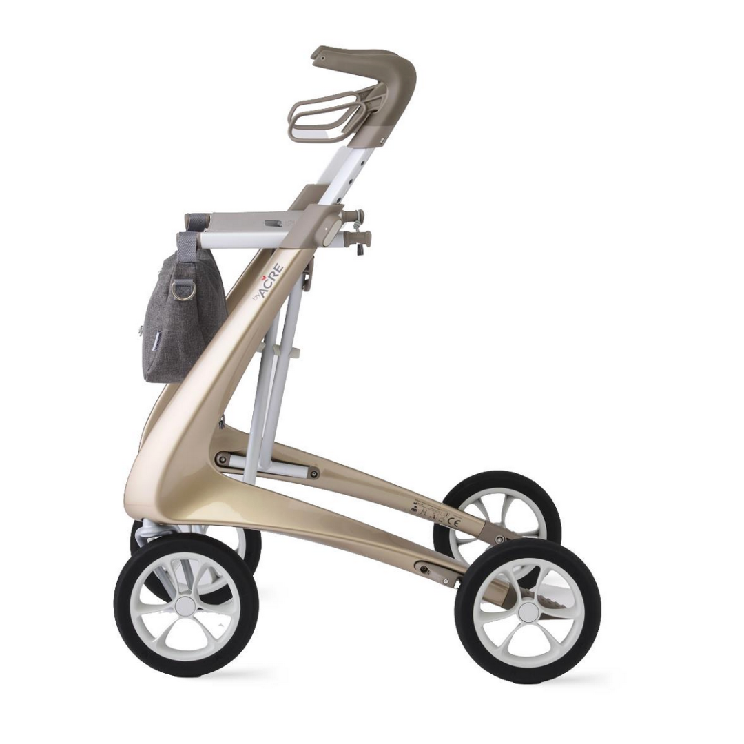 ByACRE Ultralight Carbon Fiber Rollator - 10.6 lbs