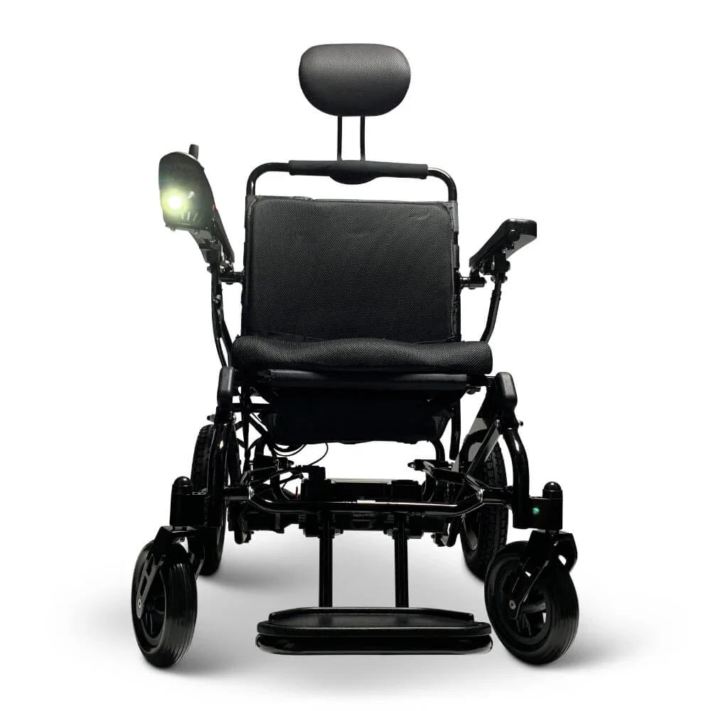 front view of the ComfyGO Headlight and USB Connector For Electric Wheelchairs