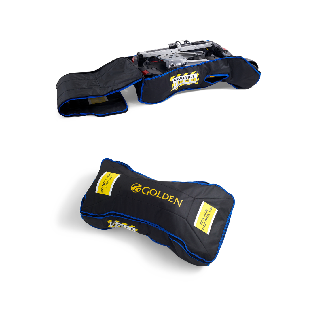 Golden GB120 Scooter Travel Case - Padded Protective Case with Wheels