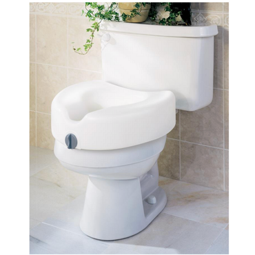 Medline Bariatric 5" Raised Locking Toilet Seat