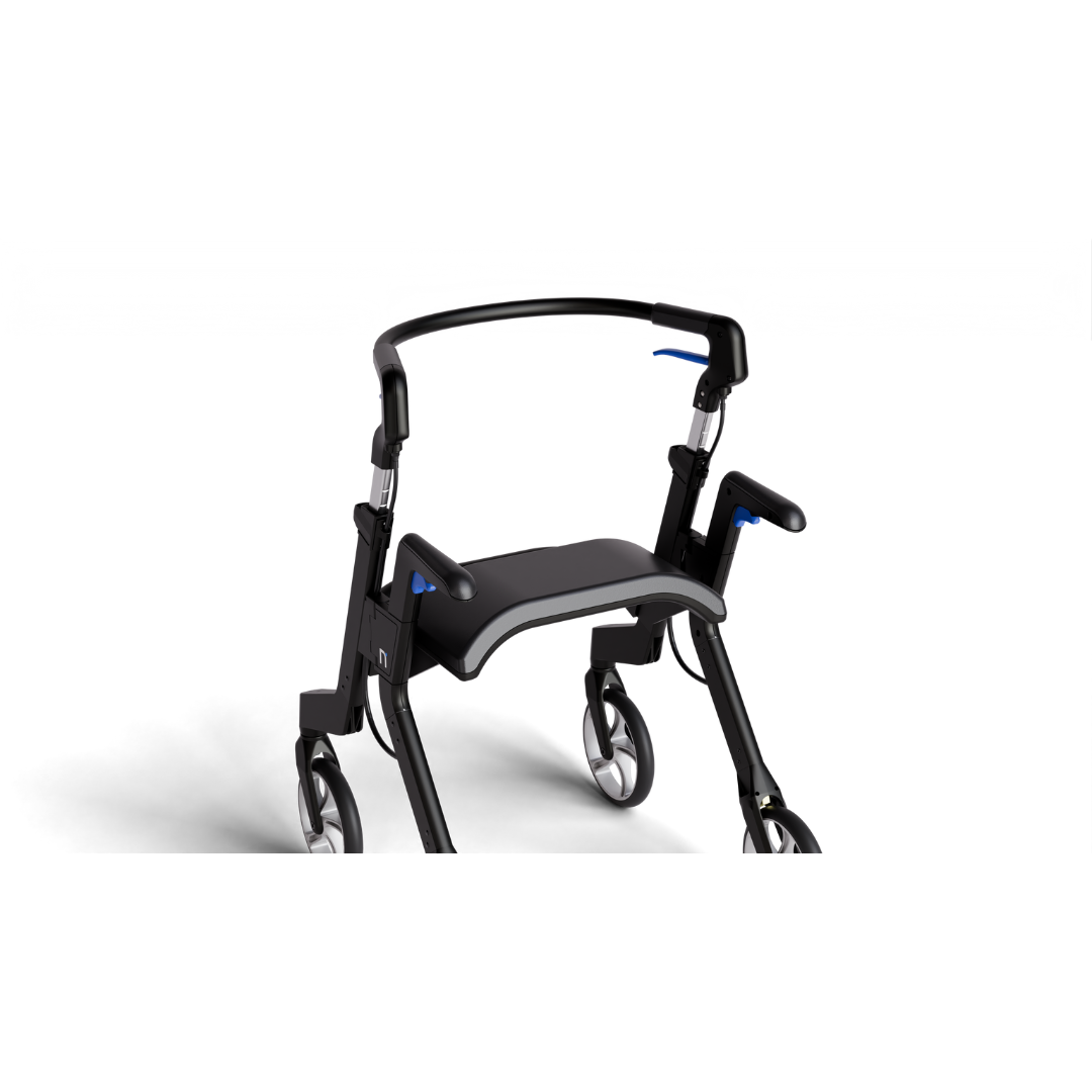 Nuvio One Portable Rollator with Stand Assist Handles - Open Box