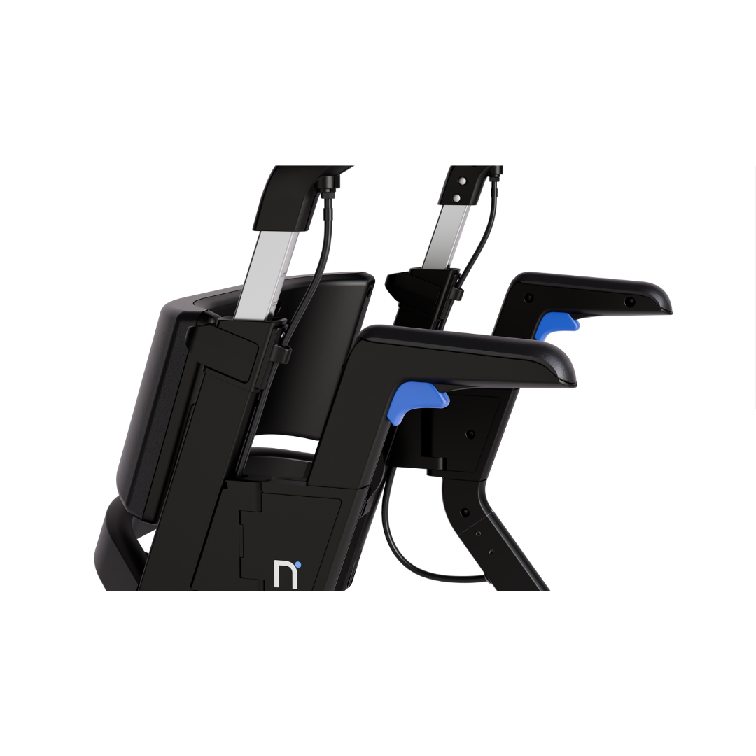 Nuvio One Portable Rollator with Stand Assist Handles - Open Box