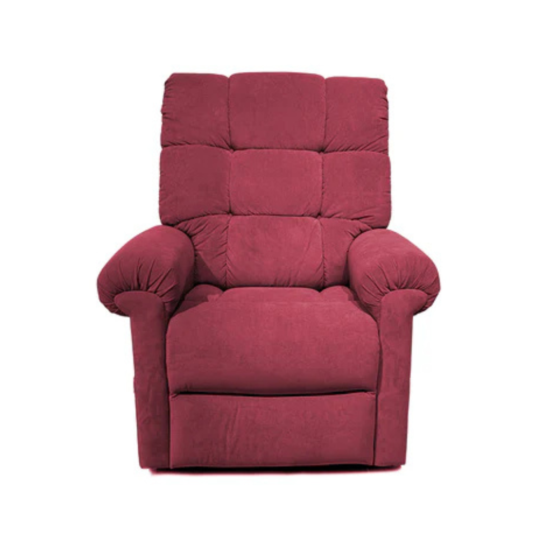 Experience ultimate comfort with the Journey Perfect Sleep Reclining Lift Chair with Heat. Featuring plush armrests, an upright backrest, and a padded design, its perfect for a cozy evening of relaxation.