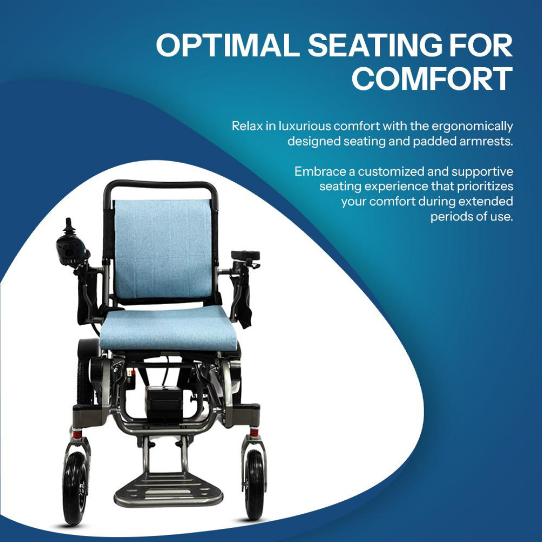 ReNuCare Power Ride Remote Controlled Electric Wheelchair