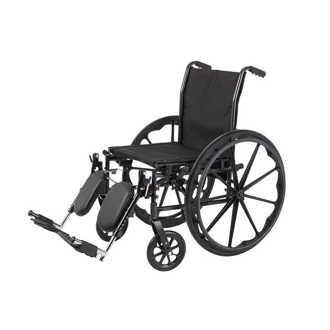 Rhythm Cadence K3 Wheelchair - Folding & Portable with elevating legrests