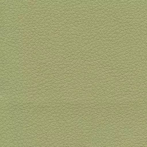 Close-up of a green, textured leather surface with small, irregular pores and grains, forming a natural, tactile look. The color is light and even throughout—similar to the sleek finish on our Golden Tech PR766 Relaxer MaxiComfort Recliner With Lift Assist - Small.