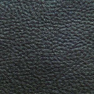 Close-up of textured, dark gray leather on the Golden Tech PR766 Relaxer MaxiComfort Recliner With Lift Assist - Small. It features natural patterns and grain, indicating durability and comfort with its luxurious design.