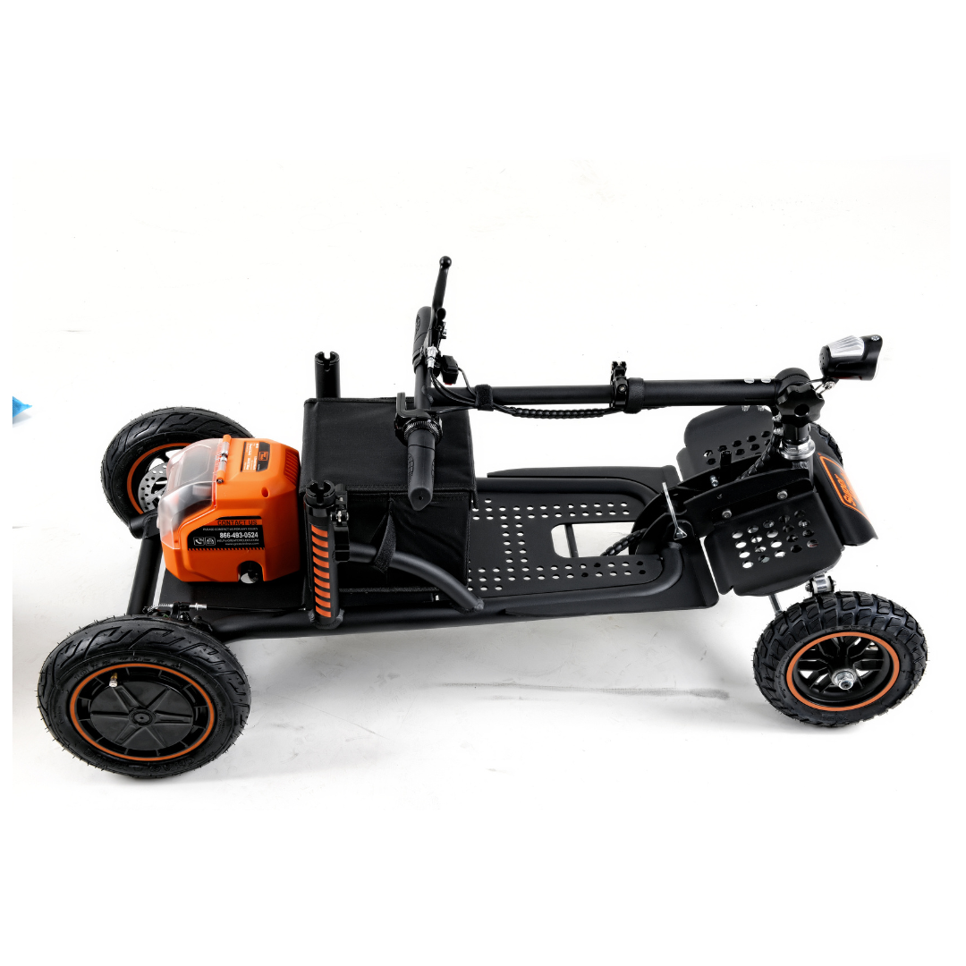 Folded SuperHandy Explorer Portable Power Mobility Scooter GUT161