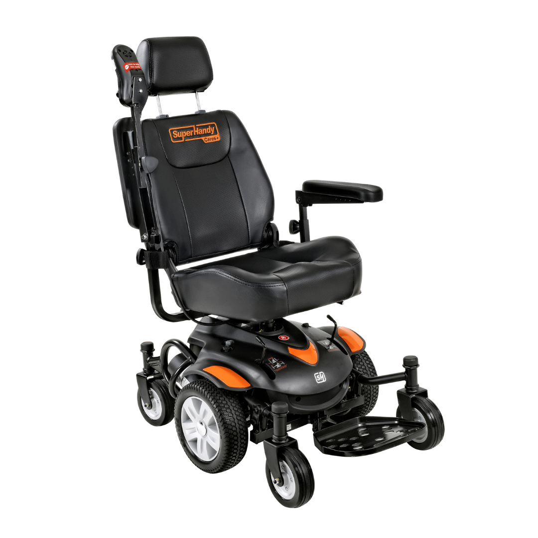 armrest of the SuperHandy GoRide CRX Powerchair