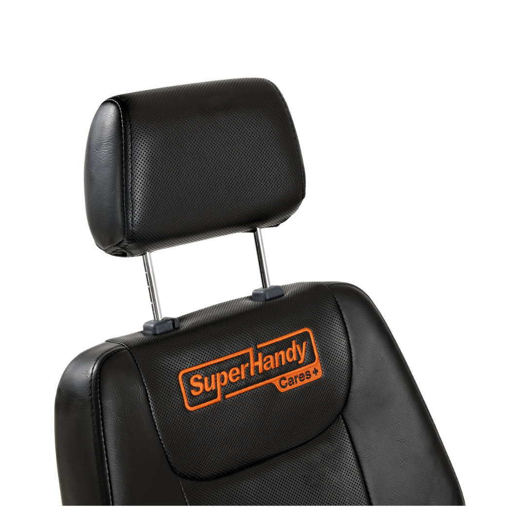 headrest of the SuperHandy GoRide CRX Powerchair