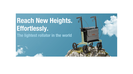Introducing the Rollz Air — The Ultralight Carbon Rollator That Redefines Mobility