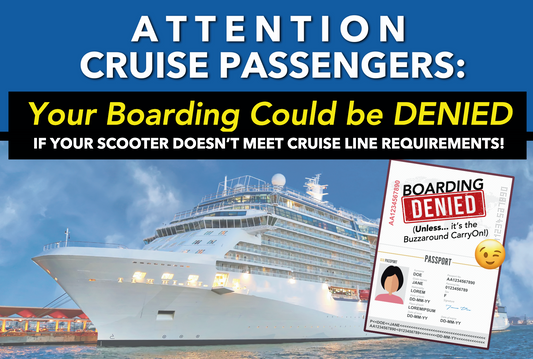 Are mobility scooters allowed on cruises?