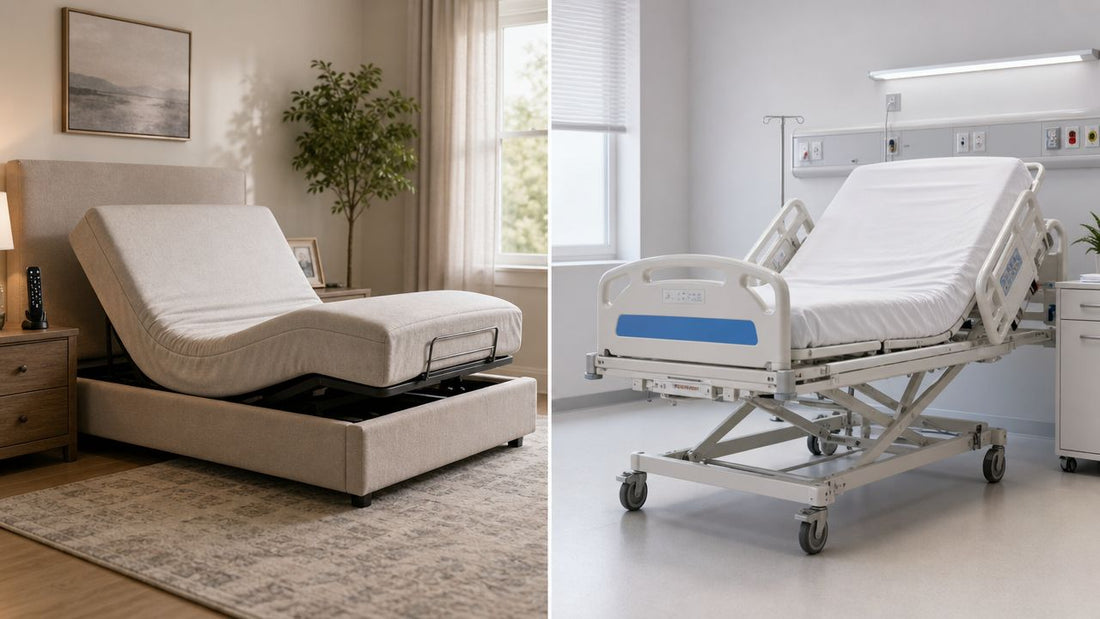 Adjustable Bed vs Hospital Bed Guide for Home Care