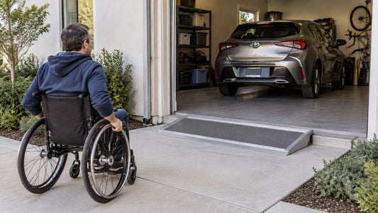 Car Ramp for Garage Use and Mobility Access