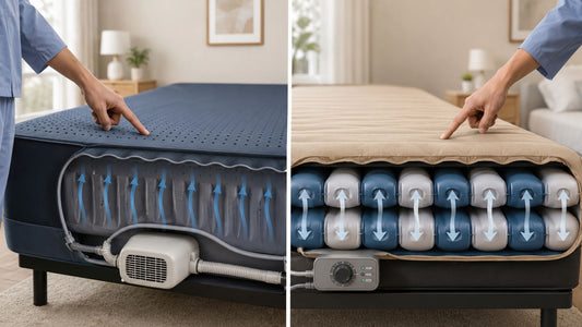 Low Air Loss Mattress vs Alternating Pressure Mattress