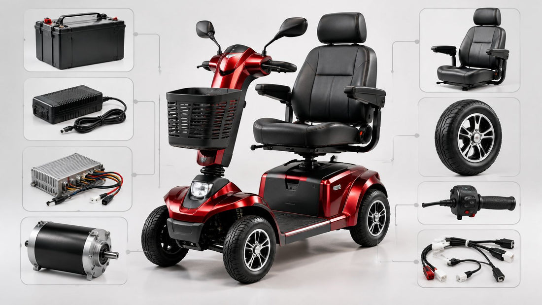 Mobility Scooter Parts Guide: Identify, Match, Maintain