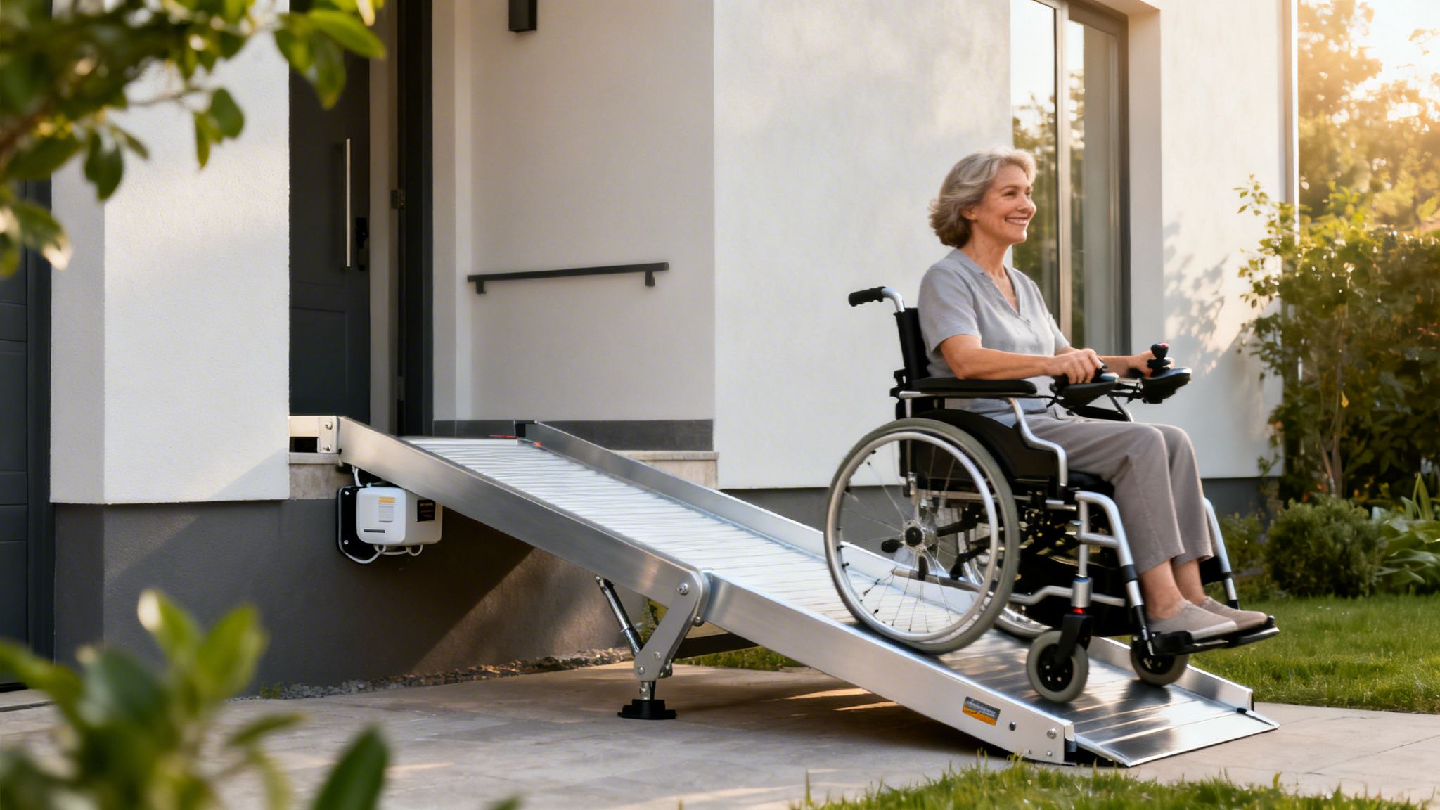 Motorized Wheelchair Ramps: A Guide to Types and Installation ...