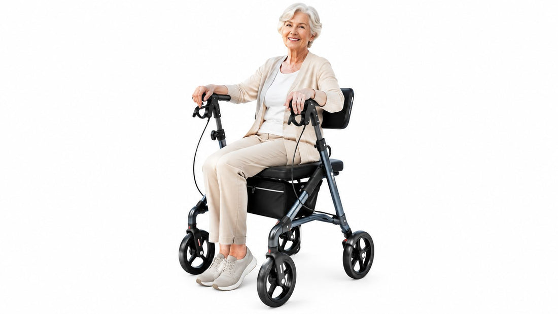 Rollator Walker with Seat: Buyer's Guide to Safety & Fit