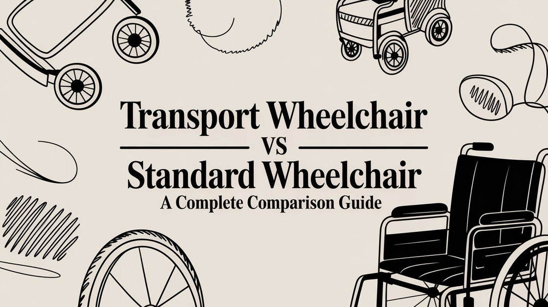 Transport Wheelchair vs. Standard Wheelchair: A Complete Comparison Guide