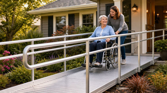 Choosing a Wheelchair Ramp with Rails: A Safety Guide