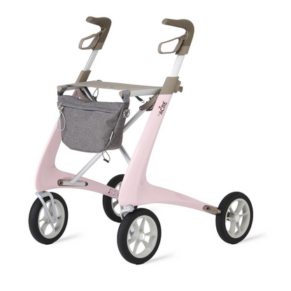 ByACRE Ultralight Carbon Fiber Rollator - 10.6 lbs