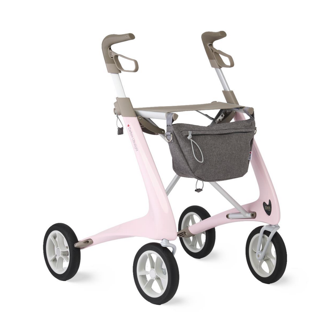 ByACRE Ultralight Carbon Fiber Rollator - 10.6 lbs