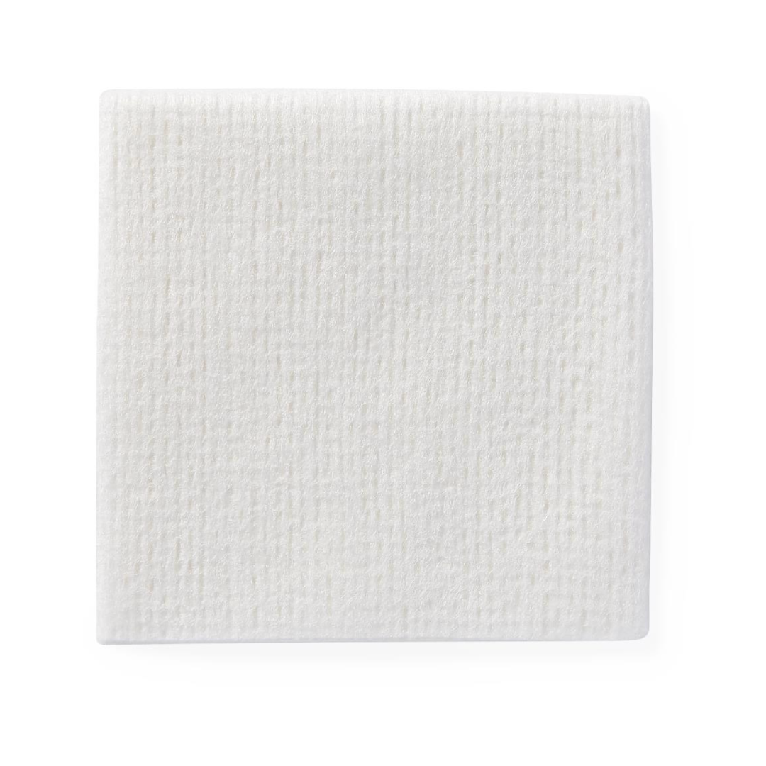 The Medline CURAD Sterile Pro-Gauze Pad is a single, square white pad with a subtle textured pattern, shown on a plain white background—ideal for wound care.