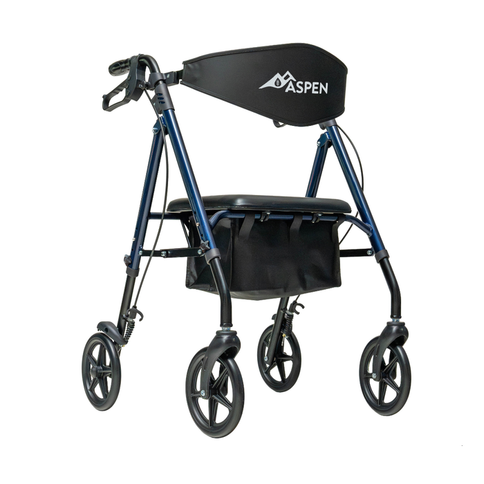 Carex Aspen Folding Dual-Height Rollator - Open Box