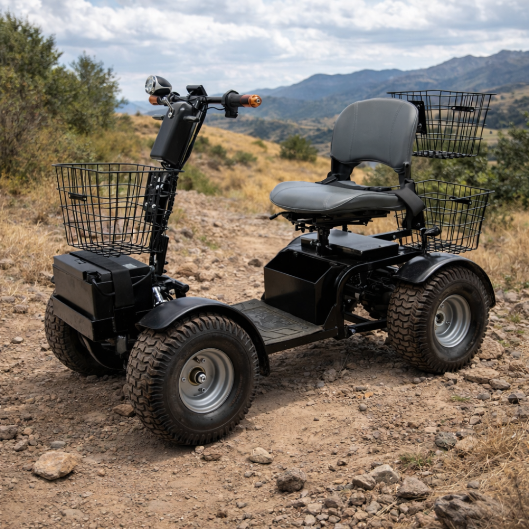 Green Transporter Cheeta Ninja All-Terrain HD Scooter Golf Cart