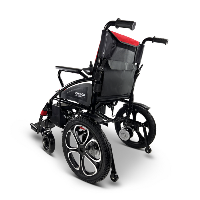 ComfyGO 6011 Folding Electric Wheelchair - Portable & FAA Approved