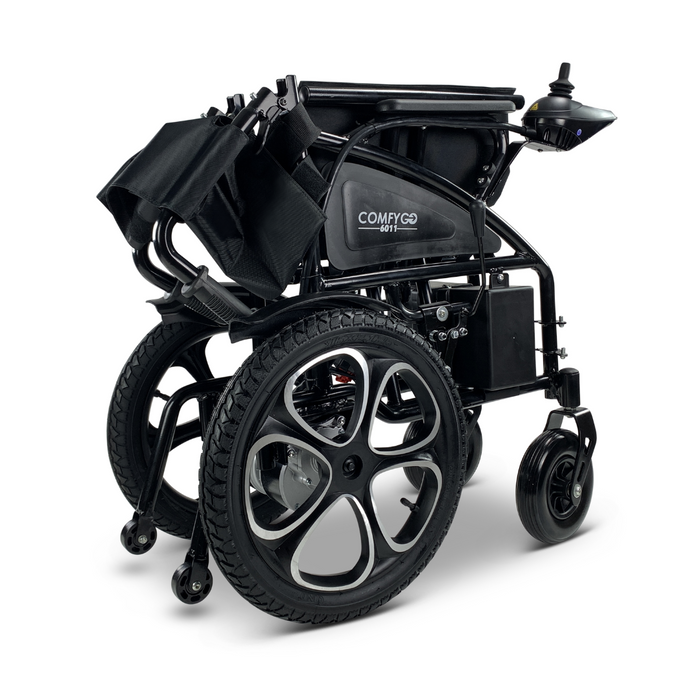 ComfyGO 6011 Folding Electric Wheelchair - Portable & FAA Approved