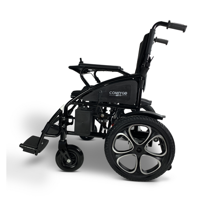 ComfyGO 6011 Folding Electric Wheelchair - Portable & FAA Approved