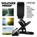 The ComfyGO Universal Phone Holder is watherproof in rain, sun and wind