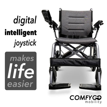 ComfyGo X-7 Lightweight Foldable Electric Wheelchair  - Only 40 lbs