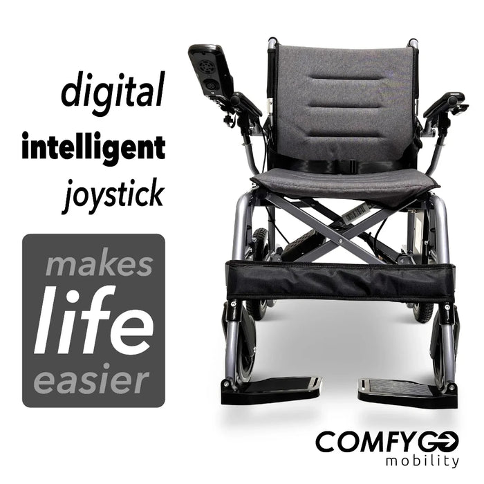 ComfyGo X-7 Lightweight Foldable Electric Wheelchair  - Only 40 lbs