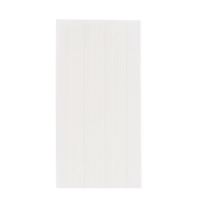 A rectangular sheet of CURAD Sterile Medi-Strip Wound Closure Bandages is displayed against a plain white background. The hypoallergenic adhesive strips are faintly visible, distinguished by subtle shading differences.