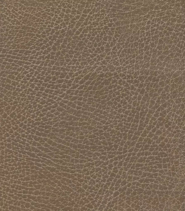 Close-up of a brown textured leather surface with intersecting lines and wrinkles, showcasing a rugged, organic look similar to the Golden Tech PR510 MaxiComfort Cloud Recliner With Lift Assist - Extra Wide. The leather has a slightly glossy finish with color depth variations.