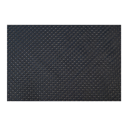 Close-up of the Drive Tri-Fold Bedside Fall Mat shows its black textured surface with evenly spaced raised dots on high-density foam, offering a patterned design for effective fall injury prevention.