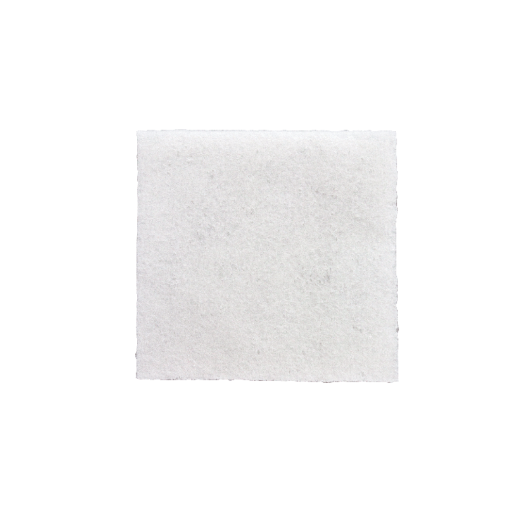 A single white square sheet of textured paper with slightly rough edges, centered on a plain background—ideal for showcasing Dynarex Alcohol Prep Pads - Sterile or serving as an elegant backdrop for its product specifications.