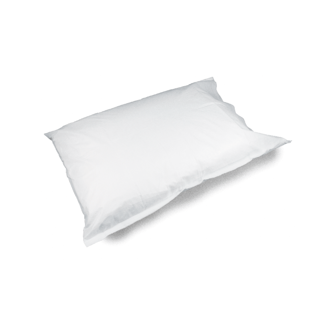 The Dynarex Medical Disposable Pillow Cases (21" x 30") provide a hygienic barrier for plain white pillows, making them ideal for clinical settings and patient care.