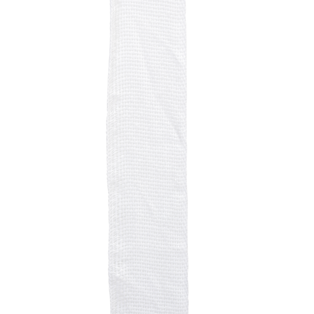 A sterile, white Dynarex Dürma+ Packing Strip with a textured, waffle-like pattern is shown vertically against a plain white background.