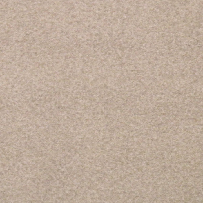 A close-up of a textured neutral beige surface, similar to the fabric on the Golden Tech PR510 MaxiComfort Cloud Recliner With Lift Assist - Extra Wide, exudes comfort and sophistication with its consistent pattern.