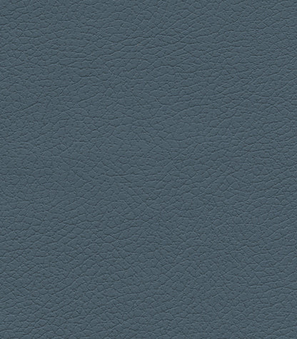 Close-up of a textured, dark blue leather surface with visible grain patterns and subtle color variations, as featured on the Golden Tech PR527 Cloud Recliner With Lift Assist & Twilight - SM/MD.