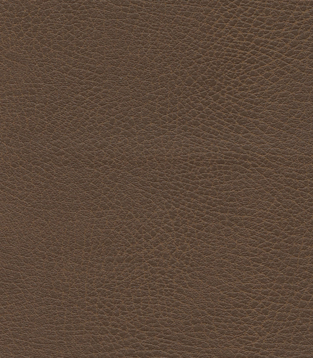 Close-up of a brown leather texture with visible grain and natural creases, highlighting the detailed surface pattern typical of the Golden Tech PR527 Cloud Recliner With Lift Assist & Twilight - SM/MD.