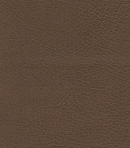 Close-up of a brown leather texture with visible grain and natural creases, highlighting the detailed surface pattern typical of the Golden Tech PR527 Cloud Recliner With Lift Assist & Twilight - SM/MD.